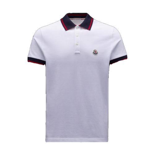  MONCLER蒙可蒙克萊 22年秋冬 男士 短袖Polo Logo Polo Shirt H20918A0000984556001