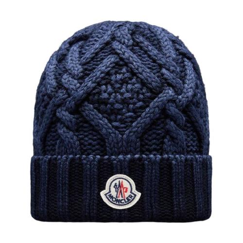  MONCLER蒙可蒙克萊 22年秋冬 男士 帽子 Wool Beanie H20913B0004804629783