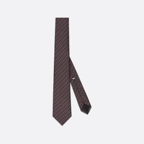 DIOR迪奧 22年秋冬 男士 領(lǐng)帶 Dior 印花領(lǐng)帶 19C1047A0498_C484