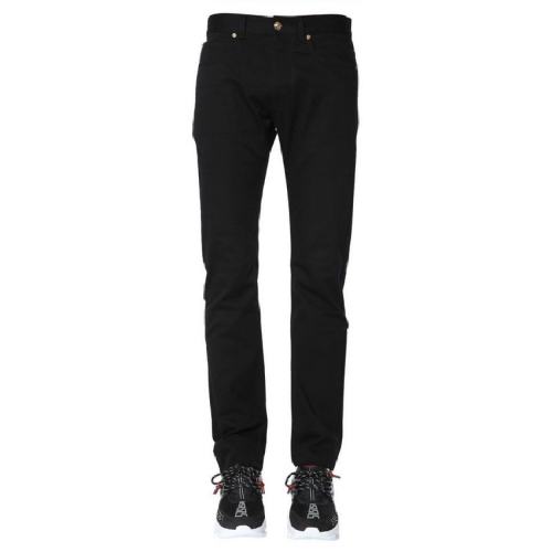  VERSACE/范思哲 男士黑色棉質(zhì)牛仔褲 A81138A226443A813 PLFSX