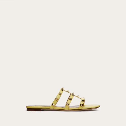  VALENTINO華倫天奴 22年秋冬 女士 平底涼鞋 Claquettes Rockstud XW0S0C49VODM20