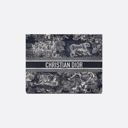  DIOR迪奧 22年秋冬 女士 手拿包 Pochette zippee DiorTravel S5440UTEU_M928