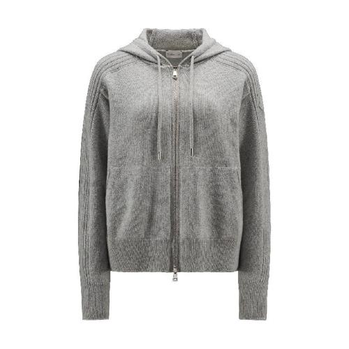  MONCLER蒙可蒙克萊 22年秋冬 女士 針織衫 Cashmere Blend Hoodie H20939B00014M2079930