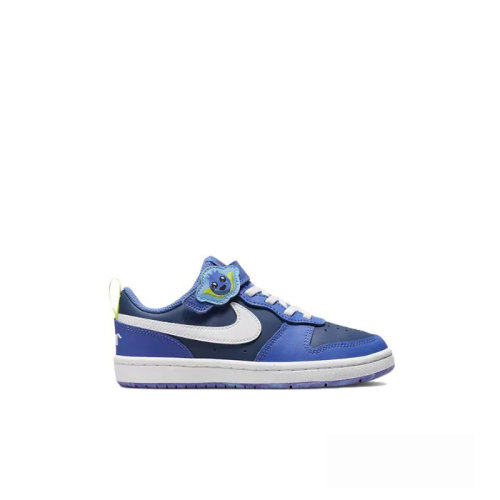 Nike/耐克 22年春夏 兒童款 Court Borough 魔術(shù)貼 低幫 運(yùn)動(dòng) 休閑 板鞋 DM1472-400