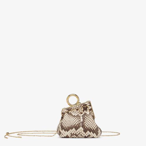  FENDI芬迪 22年春夏 女士 掛飾 Nano Fendi First Charm 7AS051AHJIF1FI2