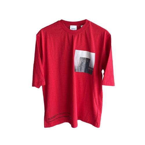 Burberry 博柏利  蒙太奇寬松版短t   男女同款