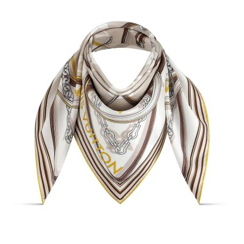  LV路易威登 22年秋冬 女士 圍巾 ULTIMATE MONOGRAM 90 方巾 M77775