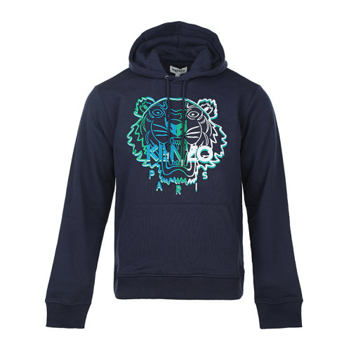 KENZO/高田賢三男士大虎頭連帽套頭衛(wèi)衣FC65SW342