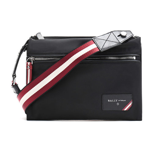 BALLY/巴利 男士織物單肩斜挎包FHARVEY