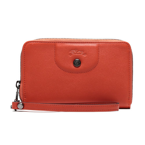 Longchamp/瓏驤 女士LEPLIAGECUIR系列羊皮錢包錢夾3615757