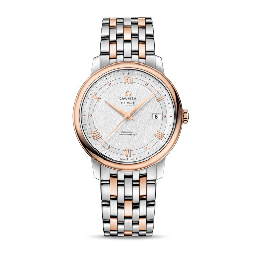 OMEGA/歐米茄 碟飛系列 典雅 同軸腕表 精鋼 18K金 自動(dòng)機(jī)械 男士腕表 424.20.40.20.02.002