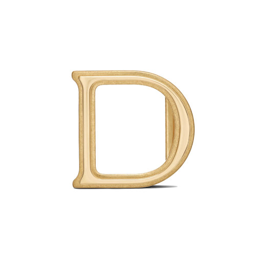 DIOR/迪奧 22年早春新款 男士金色飾面黃銅D字樣腰帶扣35毫米4917OVMET_H250