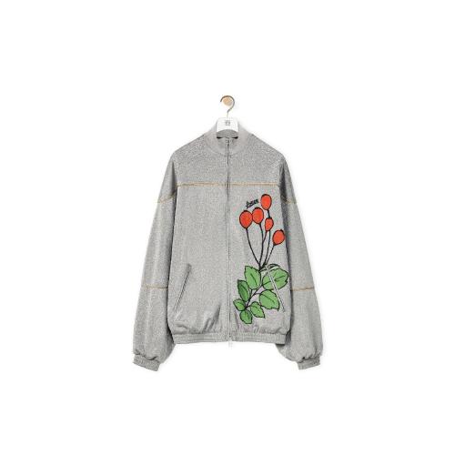 LOEWE羅意威 22年秋冬 女士 夾克 Herbarium tracksuit jacket S800Y03X07-1160