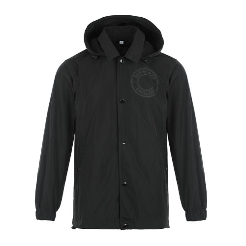 BURBERRY/博柏利21新品可拆式連帽徽標(biāo)圖案輕便外套男士夾克8043144