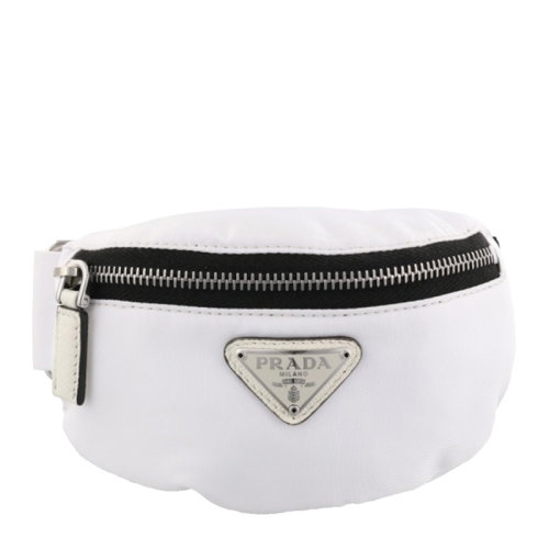 PRADA/普拉達(dá) 男士白色零錢包男包手腕包 2TT095-D02-F0009