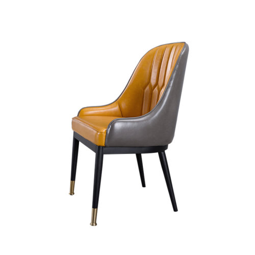 GeleiStory/GeleiStory  輕奢餐椅現(xiàn)代簡(jiǎn)約家用餐廳凳子靠背椅洽談美甲咖啡廳鐵藝椅子  家具家裝＞餐廳家具＞餐椅/吧臺(tái)椅