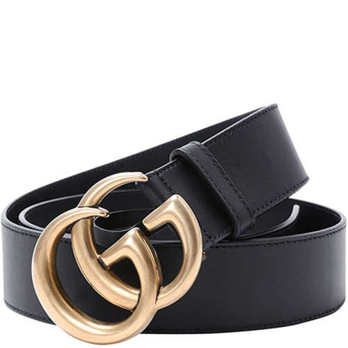 GUCCI/古馳 雙G帶扣皮革腰帶 400593 AP00T