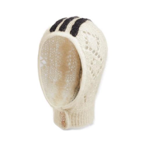  GUCCI古馳 22年秋冬 女士 adidas x Gucci聯(lián)名系列馬海毛軟帽 715091 3GAIU 9200