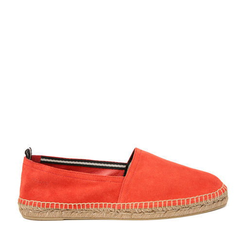 BALLY/巴利 男士亮橘色仿麂皮帆布便鞋 IBERY-U/14