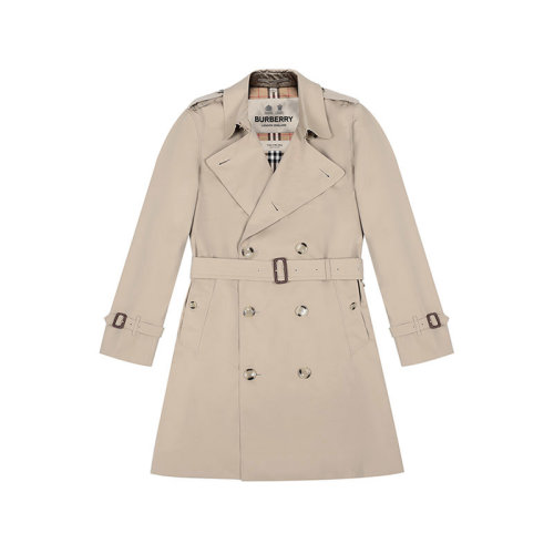 BURBERRY/博柏利 2021款 男士風(fēng)衣 男款棉質(zhì)大衣風(fēng)衣外套 80458641