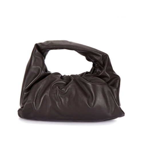 Bottega Veneta/葆蝶家  寶緹嘉女包 女士小牛皮經(jīng)典時(shí)尚牛角包手提包 610524VCP402132