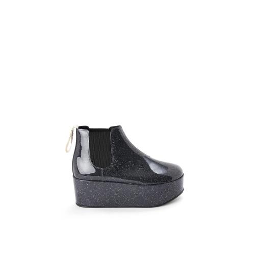  LOEWE羅意威 22年秋冬 女士 短靴 Wedge Chelsea boot in calfskin L815S05X10-1100