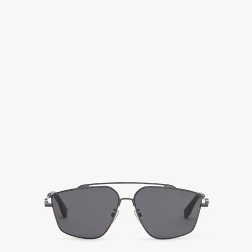  FENDI芬迪 22年秋冬 男士 太陽眼鏡 黑色鍍釕金屬太陽鏡 FOL541ALHUF0M7X