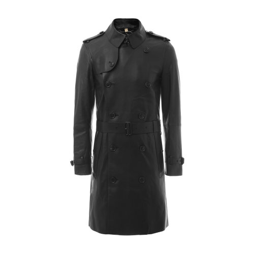 羊皮風(fēng)衣 BURBERRY/博柏利  服裝 巴寶莉 男士外套 博柏利皮衣 男士風(fēng)衣