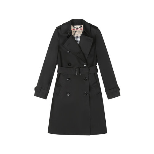 BURBERRY/博柏利 2021款 女士風(fēng)衣 女款聚酯纖維長(zhǎng)款風(fēng)衣外套 80089771