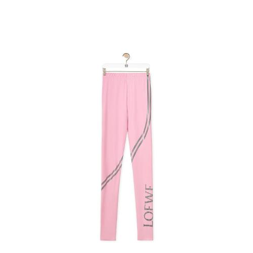  LOEWE羅意威 22年秋冬 女士 休閑褲 LOEWE leggings in polyamide and elastane S540Y27X04-71