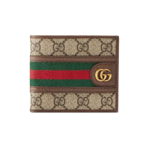  GUCCI古馳 22年秋冬 男士 Ophidia系列GG零錢包 597609 96IWT 8745 預(yù)定商品2-6周發(fā)貨