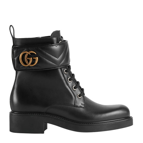GUCCI/古馳女士雙G踝靴及 67039717K20