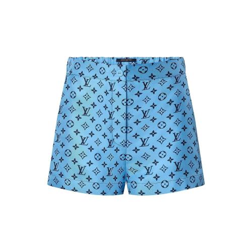  LV路易威登 22年秋冬 女士 短褲 睡衣式迷你短褲 1AAABP 1AAABQ 1AAABR 1AAABM 1AAABS 1AAABN