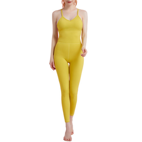 GeleiStory/GeleiStory  春夏新款瑜伽連體衣形女式美背芭蕾舞蹈連體服  女運(yùn)動(dòng)套裝