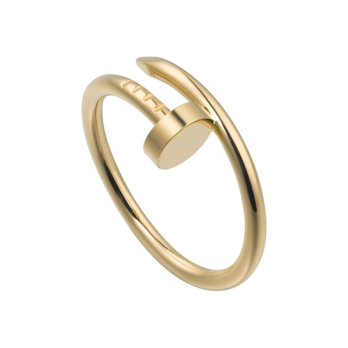 CARTIER/卡地亞 經(jīng)典Juste un Clou系列 18K金黃金小號(hào)釘子戒指  B4225900