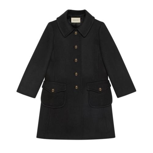 GUCCI/古馳 飾標識紐扣羊毛女士大衣626300ZHW03