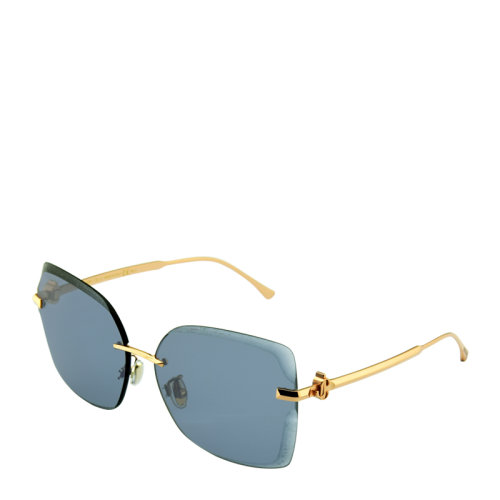 Jimmy Choo/周仰杰 吉米周 簡約 時尚 優(yōu)雅 蝶形 無框 女士 太陽鏡 鏡片 切割 墨鏡 眼鏡 CORIN/G/S 62mm Jimmy Choo 周仰杰