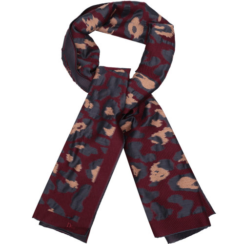 DIOR/迪奧女士印花鏤空混紡圍巾披肩61DFE315I183