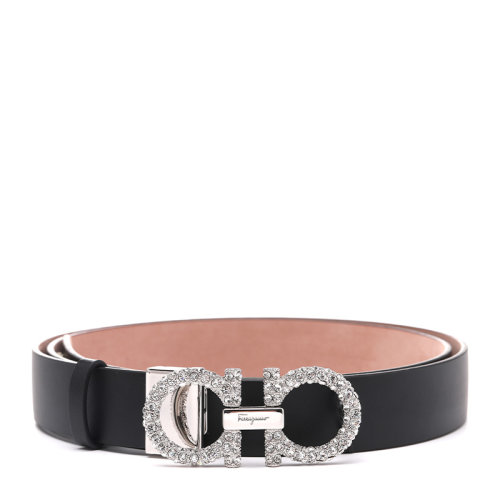 Salvatore Ferragamo/菲拉格慕22年牛皮革帶扣式女士皮帶腰帶23B727