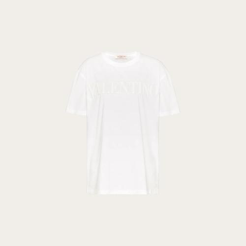  VALENTINO華倫天奴 22年秋冬 女士 針織衫 T-SHIRT EN JERSEY XB3MG16J6WU0BO