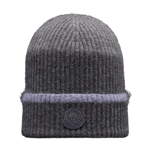 MONCLER蒙可蒙克萊 22年秋冬 女士 帽子 Wool %26 Mohair Beanie H20933B00019M1115987