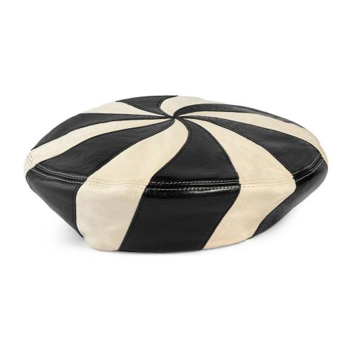  GUCCI古馳 22年秋冬 女士 皮革貝雷帽 715382 3HH33 9060