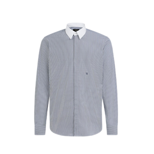 Fendi芬迪 新款男士襯衫 at 條紋 40