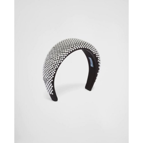 PRADA/普拉達 女士黑色發(fā)箍 1IH016 2AWL F0T7O