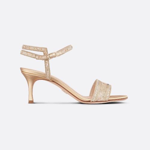  DIOR迪奧 22年秋冬 女士 高跟涼鞋 Sandale a talon Dway KCQ706LCS_S62K