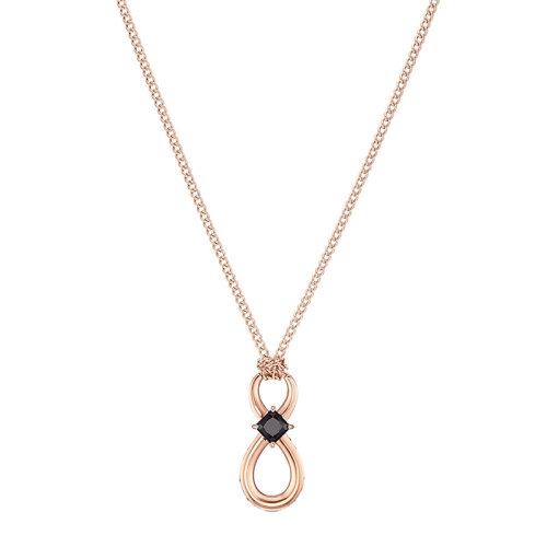 Swarovski/施華洛世奇 Swa Infinity系列 男女同款中性仿水晶石永恒愛意INFINITY情侶吊墜項(xiàng)鏈 多色可選