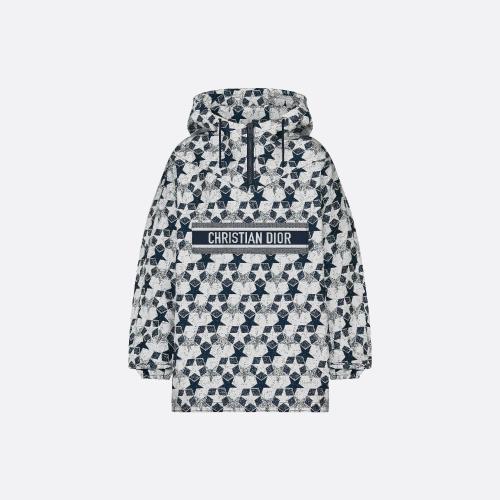  DIOR迪奧 22年秋冬 女士 夾克 連帽厚夾克 217C10A2977_X5803