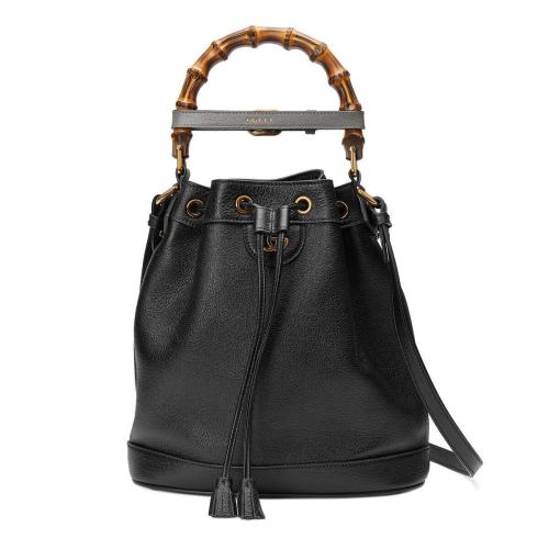  GUCCI古馳 22年秋冬 女士 Gucci Diana竹節(jié)小號水桶包 724652 UAAAY 1092