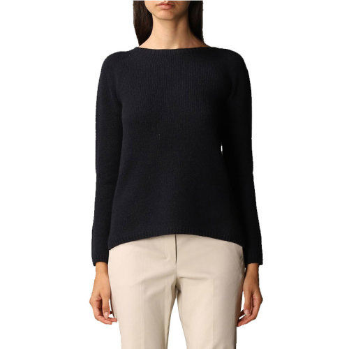 MaxMara/麥絲瑪拉 女裝  女士羊絨圓領(lǐng)時(shí)尚百搭秋冬針織衫/毛衣 93660809600