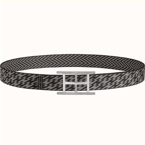  HERMES愛馬仕 22年秋冬 男士 腰帶 Boucle de ceinture Inside H %26 Sangle H 32?mm H081669CK